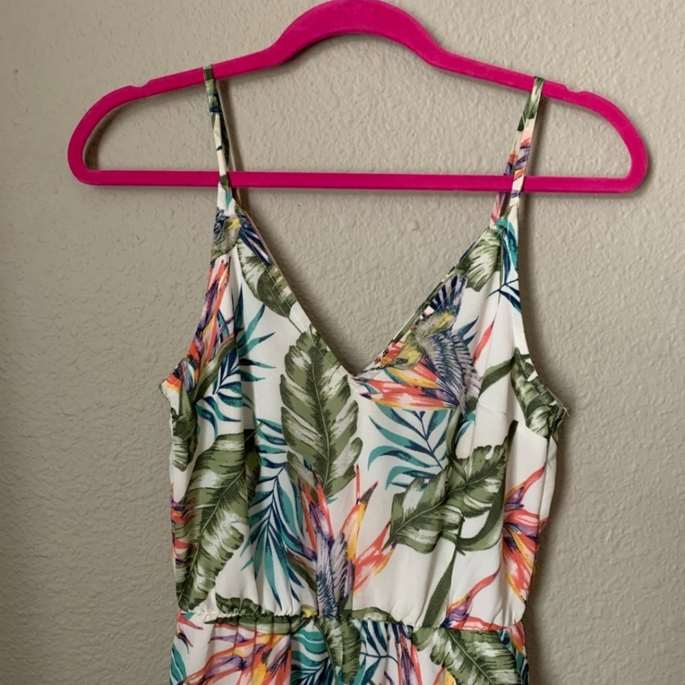 H&M Hummingbird Flower Maxi dress